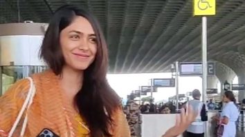 Mrunal Thakur looks beautiful in salwar at the airport