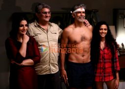 On The Sets Of The Movie One Friday Night