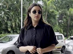 Parineeti Chopra arrives at the airport in her signature classic black look