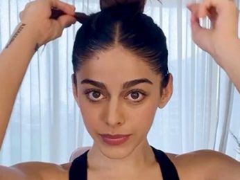 Perfect Sleek Bun Tutorial by Alaya F