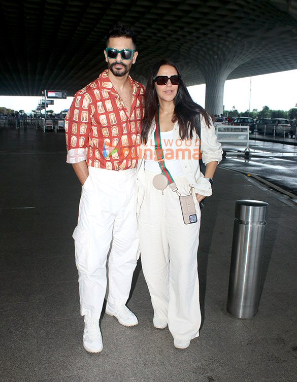 photos aditi rao hydari neha dhupia krishna shroff and others snapped at the airport 8