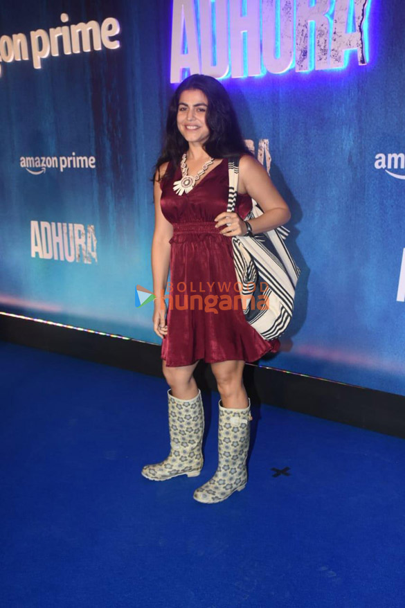 photos celebs grace the premiere of adhura 3