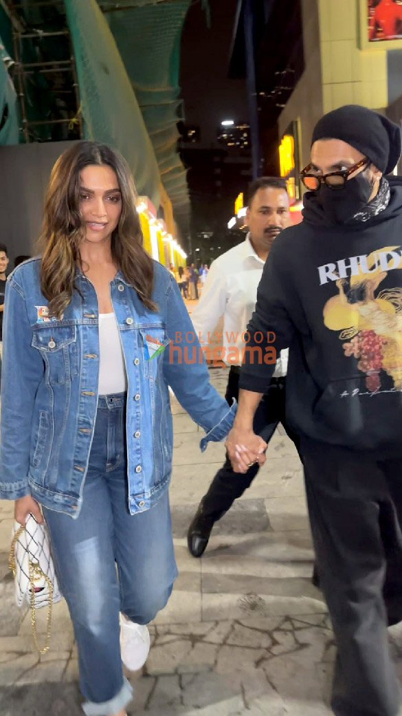 Photos: Deepika Padukone and Ranveer Singh snapped outside PVR, Lower Parel