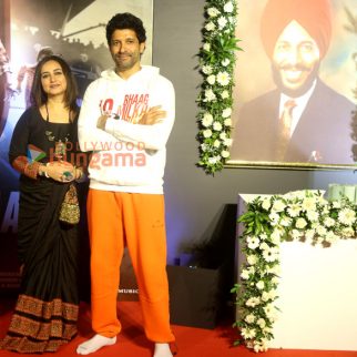 Photos: Farhan Akhtar and others grace the special screening of Bhaag Milkha Bhaag which was a tribute for the Late Milkha Singh