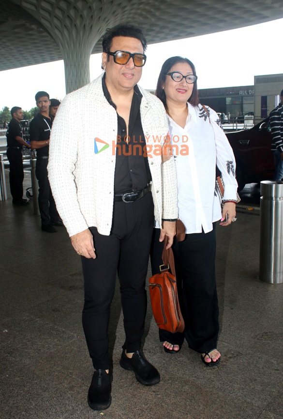 Photos: Govinda, Sobhita Dhulipala and Ishaan Khatter snapped at the airport