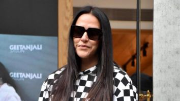 Photos: Neha Dhupia snapped outside a salon in Bandra