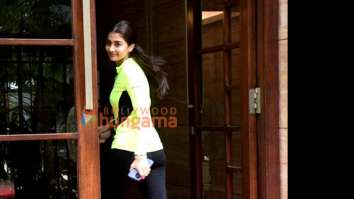 Photos: Pooja Hegde spotted at a dance class in Khar