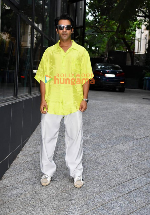 photos rajkummar rao snapped outside maddock films office 3