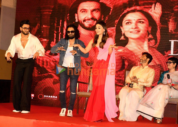 photos ranveer singh alia bhatt tota roy chowdhary and churni ganguly launch dhindhora baje re in kolkata 4