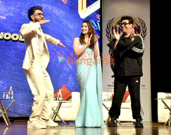 Photos: Ranveer Singh, Alia Bhatt, and Karan Johar attend I.I.M.U.N’s – Back to School series event