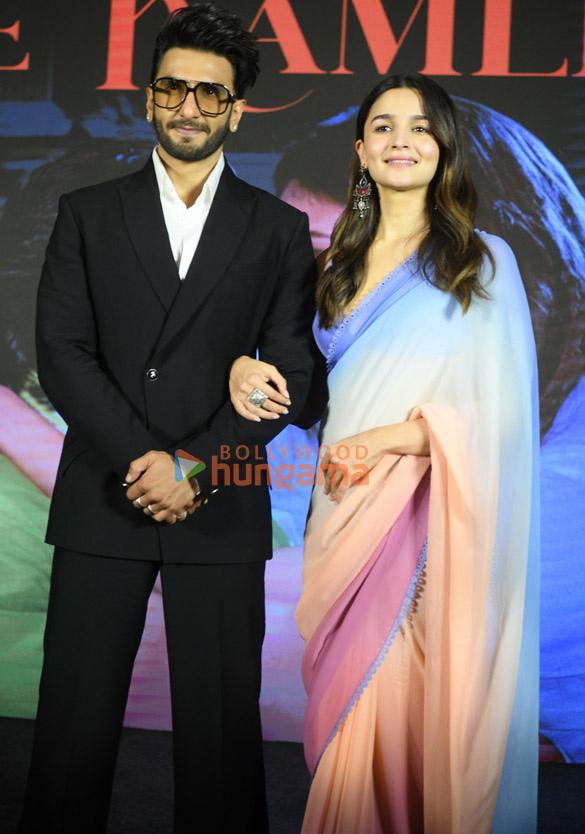 Photos: Ranveer Singh and Alia Bhatt snapped promoting their film Rocky Aur Rani Kii Prem Kahaani Photos: Ranveer Singh and Alia Bhatt snapped promoting their film Rocky Aur Rani Kii Prem Kahaani