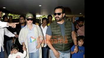 Photos: Saif Ali Khan, Kareena Kapoor Khan, Hema Malini and others snapped at the airport