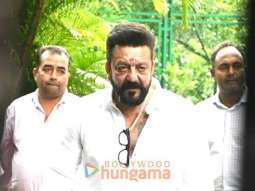 Photos: Sanjay Dutt spotted outside his residence with his fans while celebrating his birthday