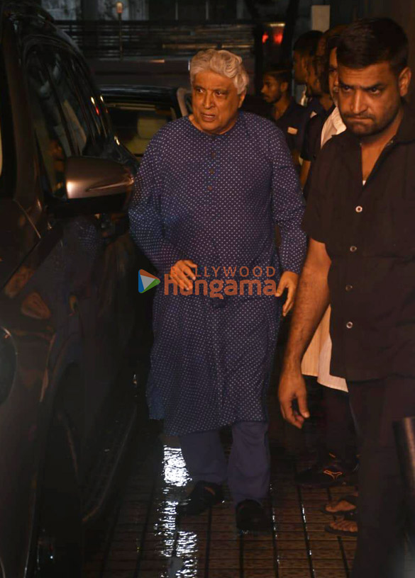 photos sham kaushal luv sinha and javed akhtar snapped at pvr juhu 6