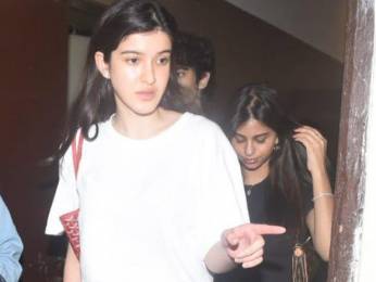 Photos: Suhana Khan and Shanaya Kapoor snapped at Juhu PVR Photos: Suhana Khan and Shanaya Kapoor snapped at Juhu PVR