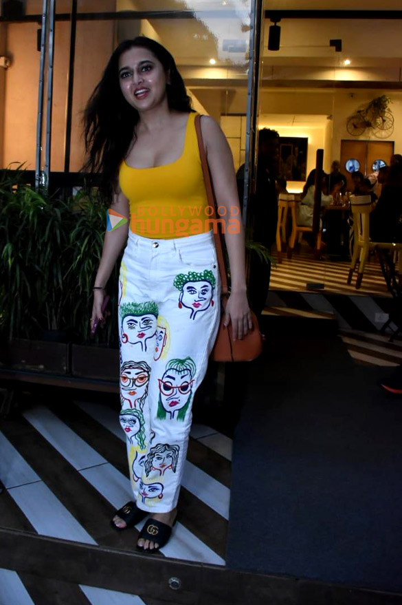 Photos: Tejasswi Prakash snapped at Farmers’ Cafe in Bandra