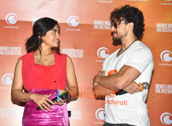 photos tiger shroff and rashmika mandanna attend crunchyroll app launch in mumbai 5