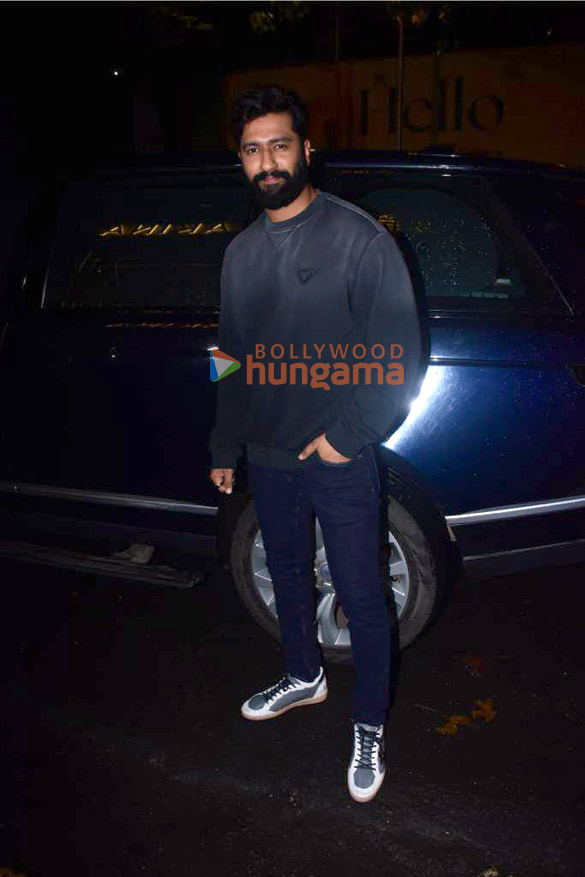 photos vicky kaushal karan johar kim sharma and others snapped at akina in bandra 1