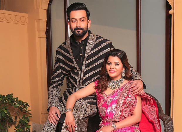 Prithviraj Sukumaran pens a heartfelt note for his wife Supriya Menon on her birthday