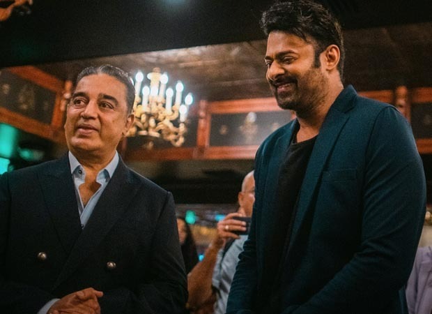 Project K co-stars Kamal Haasan and Prabhas meet at a special get together ahead of the extravagant San Diego Comic Con reveal