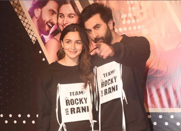 Ranbir Kapoor and Alia Bhatt twin in style at Rocky Aur Rani Kii Prem Kahaani screening; watch