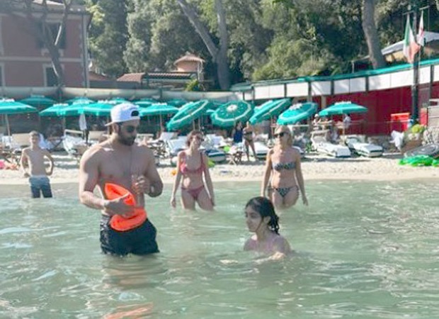 Ranbir Kapoor enjoys swim with niece Samara in Italy; fans swoon over his fit physique