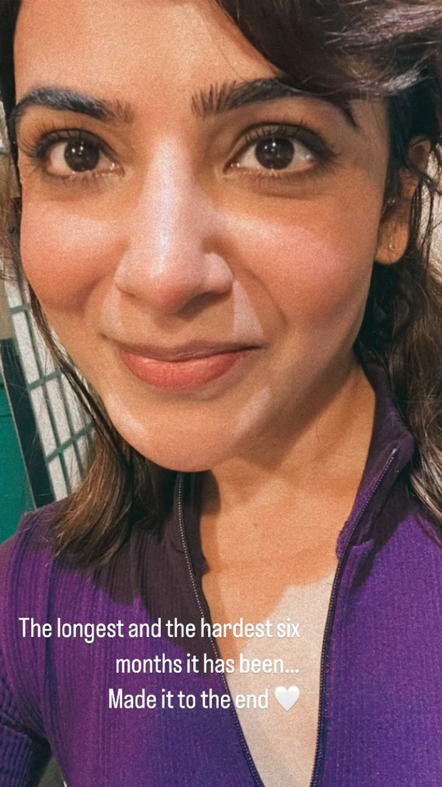 Samantha Ruth Prabhu calls last six months “hardest” in cryptic post after announcing one-year break