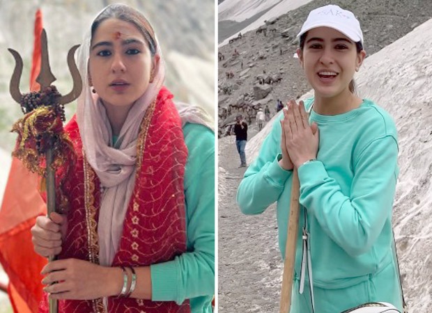 Sara Ali Khan takes you on a spiritual journey to Baba Barfani temple in Amarnath; watch video