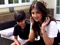 Shilpa Shetty spends her Sunday baking cookies with son
