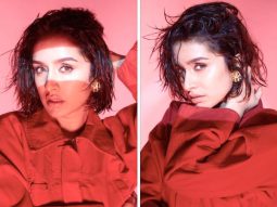 Shraddha Kapoor sets hearts ablaze with her red-hot look, flaunting a chic Jacquemus cropped jacket and short hair