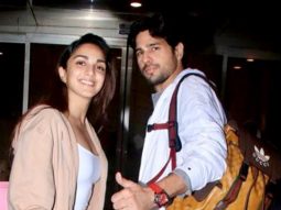 Sidharth Malhotra & Kiara Advani leave for their birthday getaway!