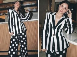 Tamannaah Bhatia’s quirky pantsuit with polka dots and stripes look far from boring