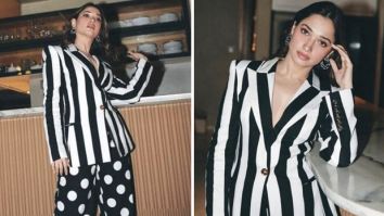 Tamannaah Bhatia’s quirky pantsuit with polka dots and stripes look far from boring
