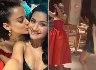 Kangana Ranaut and Avneet Kaur heat up the dance floor at Tiku Weds Sheru success party, watch