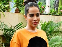 Uorfi Javed looks fabulous in oversized orange sweatshirt