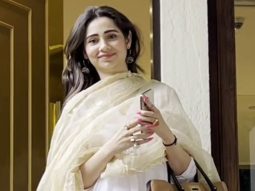 Zahrah Khan looks divine dressed in a white salwar