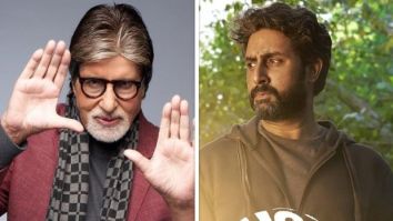 Amitabh Bachchan moved to tears by Abhishek Bachchan’s Ghoomer; says, “Saw Ghoomer back to back twice”