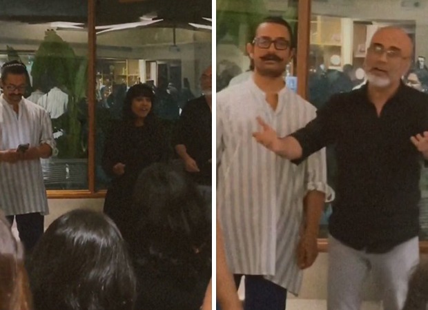 Aamir Khan joins Shilpa Rao and Amitabh Bhattacharya to sing ‘Tere Hawaale’ and ‘Kahani’ at Laal Singh Chaddha reunion party, watch videos