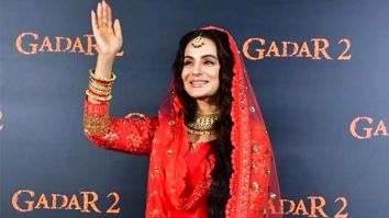EXCLUSIVE: Ameesha Patel on Gadar 2 culmination, “That’s why they didn’t show Sakeena meeting and acknowledging Muskaan as daughter-in-law”