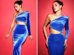 Ananya Panday’s blue velvet gown worth Rs.93,221 for Dream Girl 2 promotions is made for glam evenings