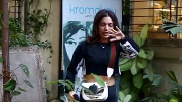 Bhumi Pednekar gets clicked in the city by paps
