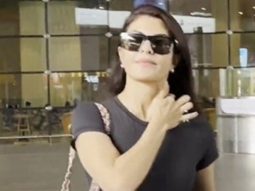Classy as always! Jacqueline Fernandez at the airport