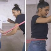 Deepika Padukone unleashes playful side with hula hoop challenge on set; watch