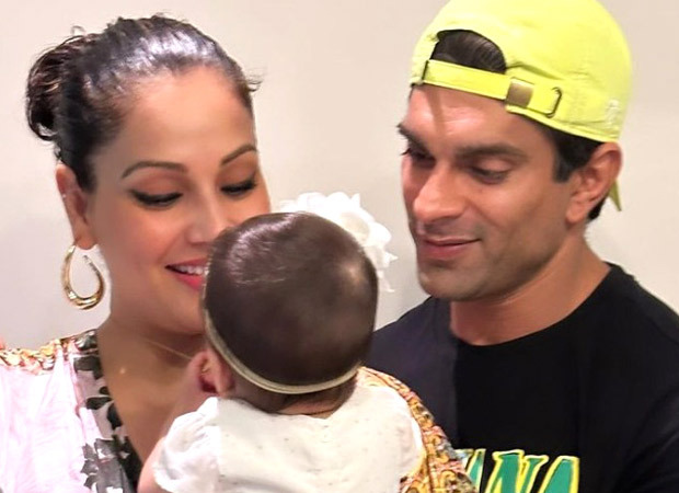 Bipasha Basu shares daughter Devi's adorable response as Karan Singh Grover recites Hanuman Chalisa; watch