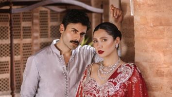 Fawad Khan and Mahira Khan look exquisite with relentless finesse in their captivating reunion photoshoot for a bridal couture collection