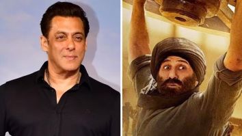 Gadar 2: Salman Khan congratulates Sunny Deol on Rs. 40 crores opening day collections: “Dhai kilo ka haath equals chalis cr ki opening”