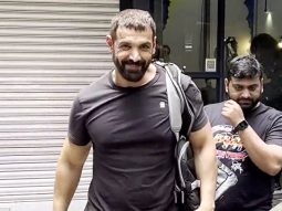 Handsome Hunk! John Abraham gets clicked post workout sessions