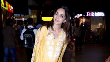 Isn’t she the cutest Kiara Advani in yellow kurti at the airport
