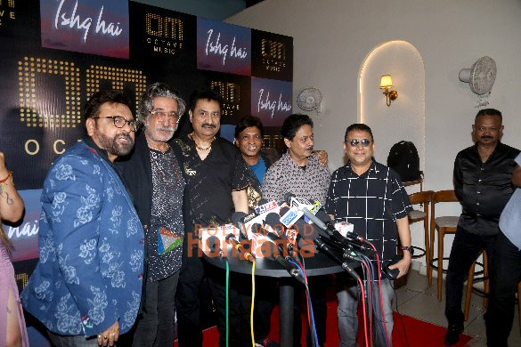 javed akhtar alka yagnik attend the launch of kumar sanus song ishq hai 4