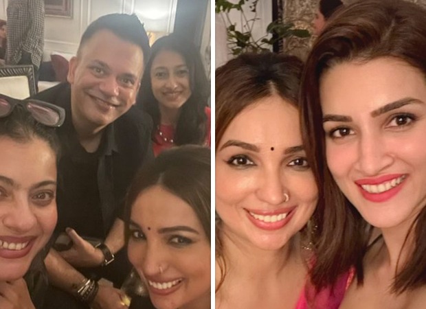 Kanika Dhillon gets showered with love from Kajol and Kriti Sanon for her birthday